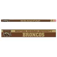 Western Michigan Broncos Pencil - 6-pack