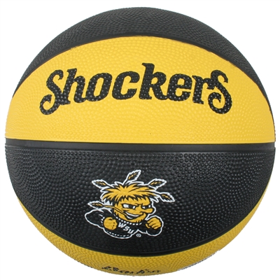 Wichita State Shockers Mini Rubber Basketball