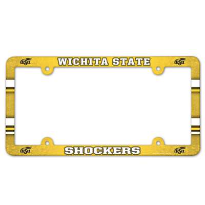 Wichita State Shockers Plastic License Plate Frame