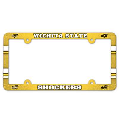 Wichita State Shockers Plastic License Plate Frame