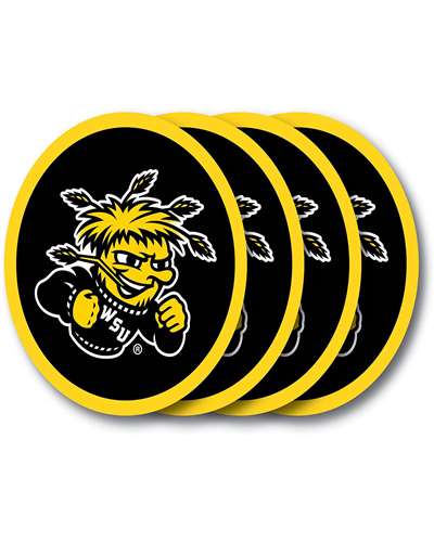 Wichita State Shockers Coaster Set - 4 Pack
