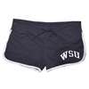 Washington State Shorts - Ladies Retro Athletic By League - Athletic Navy