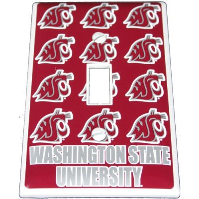 Washington State Cougars Logo Light Switch Cover