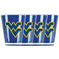 West Virginia Mountaineers Shot Glass - 4 Pack