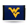 West Virginia Mountaineers Nylon Tri-Fold Wallet