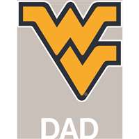 West Virginia Mountaineers Transfer Decal - Dad