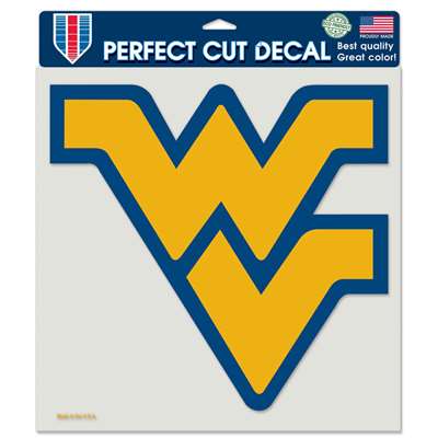 West Virginia Mountaineers Full Color Die Cut Decal - 8" X 8"