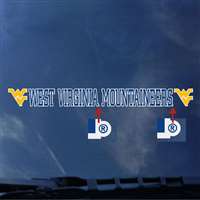 West Virginia Mountaineers Automotive Transfer Decal Strip