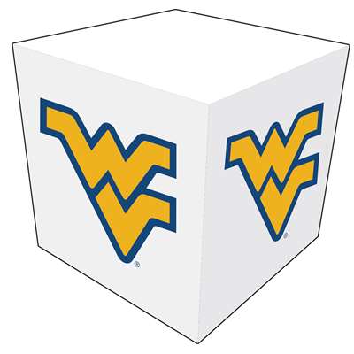 West Virginia Mountaineers Sticky Note Memo Cube - 550 Sheets