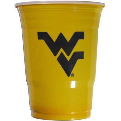 West Virginia Mountaineers Plastic Game Day Cup - 18 Count
