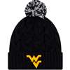 West Virginia Mountaineers New Era Women's Cozy Cable Knit Beanie
