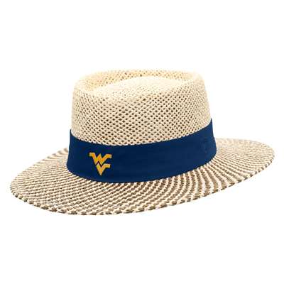 West Virginia Mountaineers Top of the World Sand Trap Straw Hat
