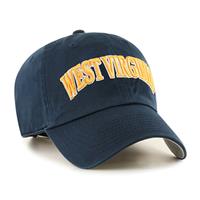 West Virginia  47 Brand Script Clean Up Adjustable Hat