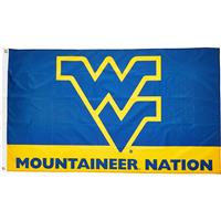 West Virginia Mountaineers 3' x 5' Flag - Mountain