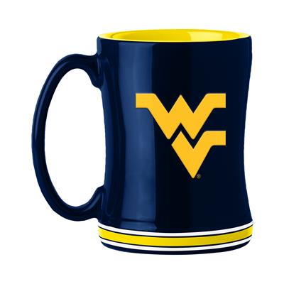 West Virginia Mountaineers 14oz Relief Coffee Mug