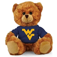 West Virginia Mountaineers Stuffed Bear - 11"