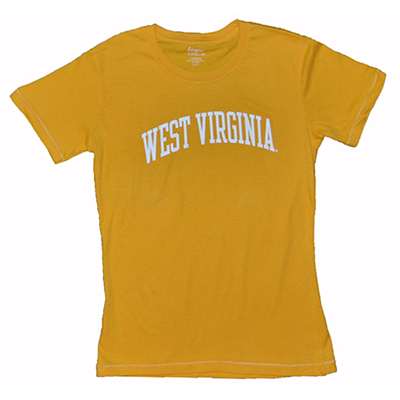 West Virginia Ladies T-shirt - Yellow