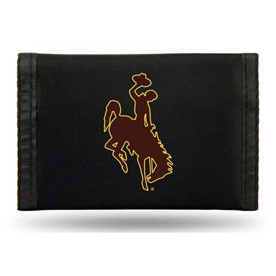 Wyoming Cowboys Nylon Tri-Fold Wallet