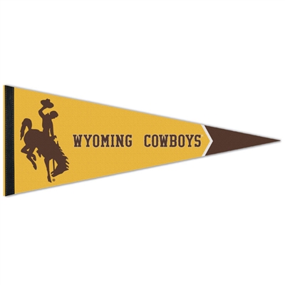 Wyoming Cowboys Premium Pennant - 12" X 30"