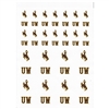 Wyoming Cowboys Small Sticker Sheet - 2 Sheets
