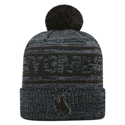 Wyoming Cowboys Top of the World Sock It 2 Me Knit Beanie