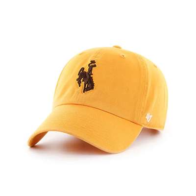 Wyoming Cowboys '47 Brand Clean Up Adjustable Hat - Gold