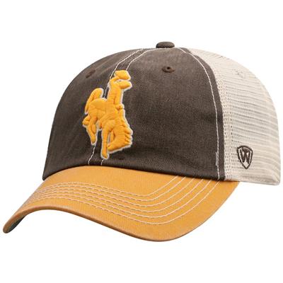 Wyoming Cowboys Top of the World Offroad Trucker Hat