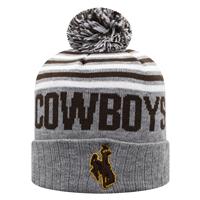 Wyoming Cowboys Top of the World Ensuing Cuffed Knit Beanie