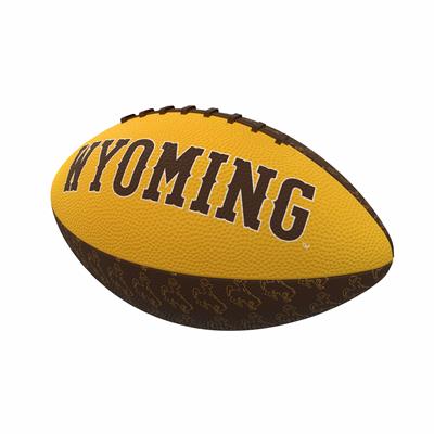 Wyoming Cowboys Mini Rubber Repeating Football