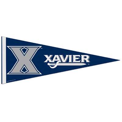 Xavier Musketeers Premium Pennant - 12" X 30"