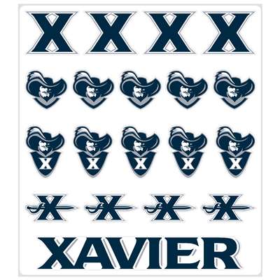 Xavier Musketeers Multi-Purpose Vinyl Sticker Sheet