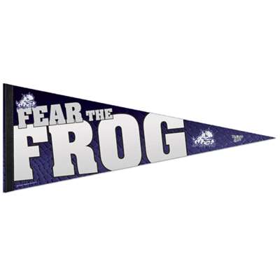 Tcu Horned Frogs Premium Pennant - 12" X 30" - Fear the Frog